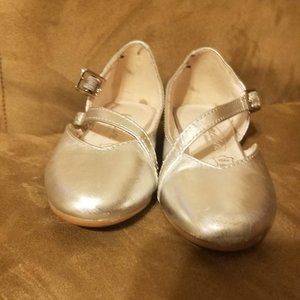 Venettini Silver Girl's Party Shoe